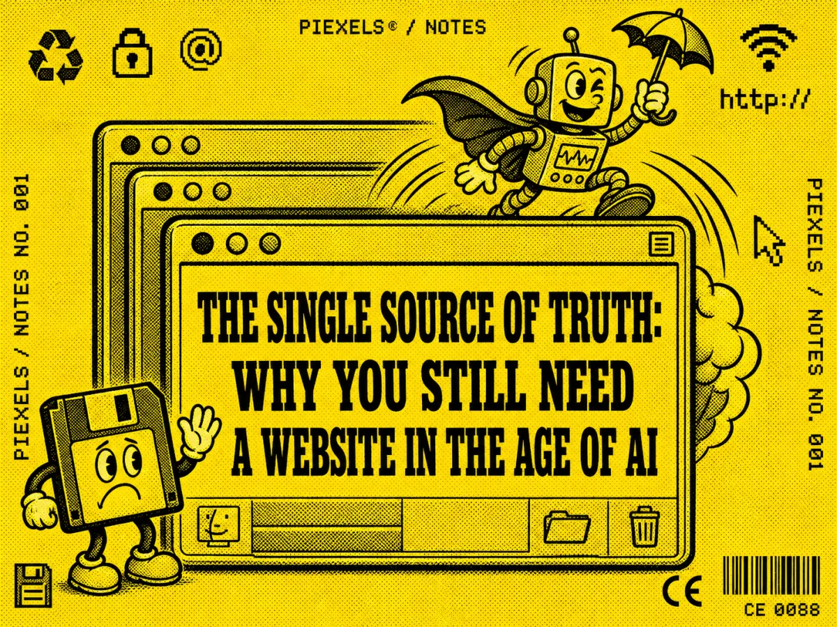 dlvx notes no. 001: the single source of truth: why you still need a website in the age of ai.