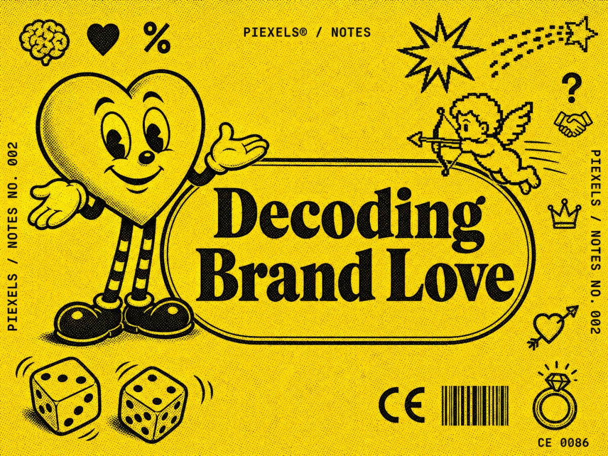 dlvx notes no. 002: decoding brand love: why some logos make hearts flutter and others land flat.